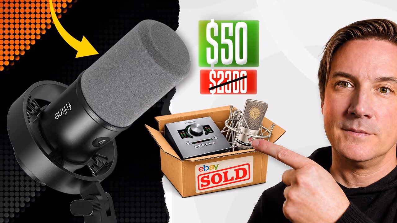 FIFINE K688 microphone dynamic driver audio interface audio source - watch the full video review on YouTube