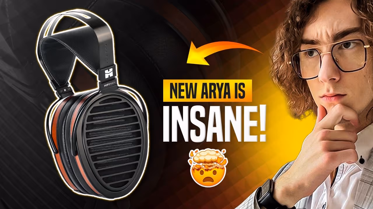 HIFIMAN Arya Organic planar magnetic open-back over-ear headphones - 9.2/10 Highly Recommended in The Audio Stuff's reviews catalogue