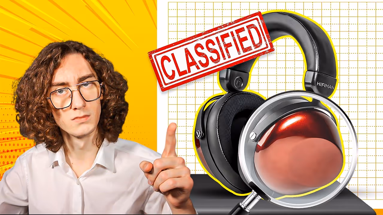 HIFIMAN HE-R9 dynamic driver closed-back bass heavy headphones - 7.4/10 Mixed in The Audio Stuff's reviews catalogue