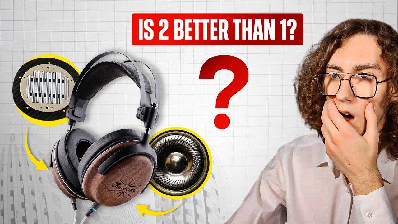Kiwi Ears Atheia hybrid planar magnetic dynamic driver headphones review