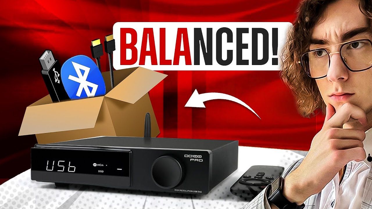 SMSL DO100 PRO balanced ess mqa DAC review