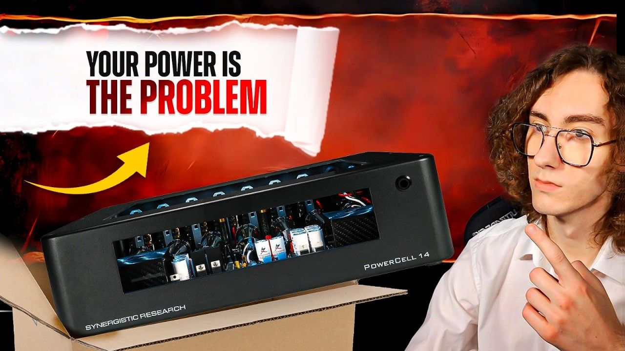 Synergistic Research PowerCell 14 power conditioner synergistic research flagship accessory review