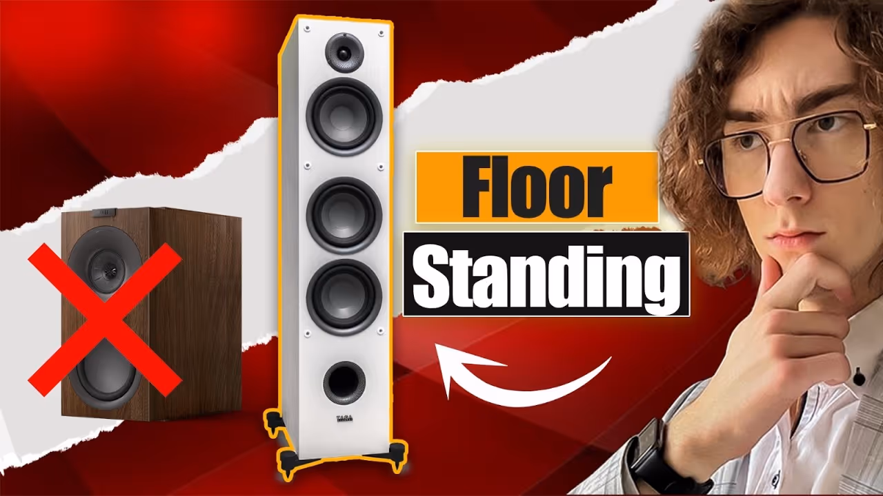 Taga Harmony TAV-607F floor standing taga harmony three way speakers - 7.9/10 Recommended in The Audio Stuff's reviews catalogue